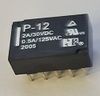 ממסר 125V 0.5A 12V 2A P-12 2XC.O