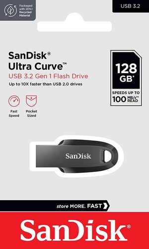 זיכרון נייד SanDisk Ultra Curve USB 3.2