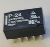 ממסר 125V 0.5A 24V 2A P-24 2XC.O