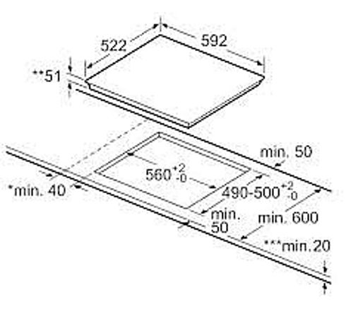  ‏כיריים אינדוקציה Bosch PVQ611BB5E בוש מתצוגה