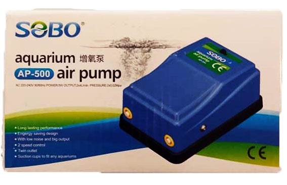 SOBO - משאבת אויר דגם AP 500 בעוצמה (5W)