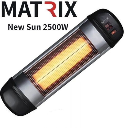 תנור חימום על הקיר (מוגן מים) MATRIX New Sun 2500W מטריקס