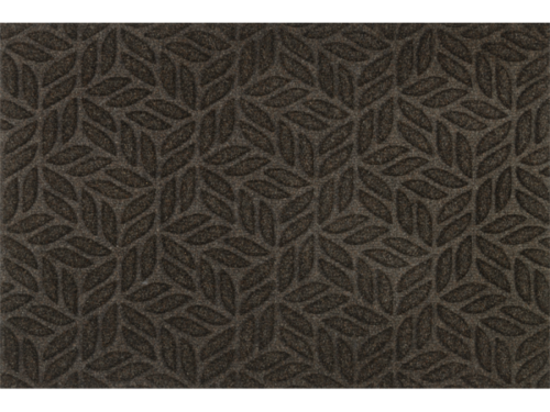 מפתן כניסה עלים חום כהה DUNE LEAFS floor mat 60X90