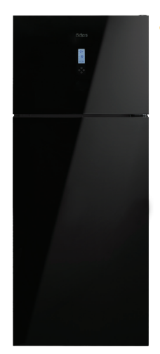מקרר בלרס BELLERS זכוכית שחורה דגם BL543BG