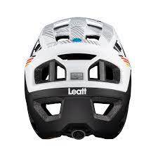 קסדת אנדורו מתפרקת לאופניים ליט שחור / לבן - LEATT MTB 4.0 ENDURO V23