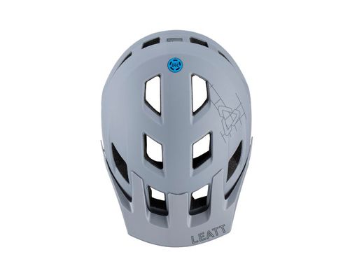 קסדת אול מאונטיין לאופניים ליט אפור - LEATT ALL MOUNTAIN 1.0 TITANIUM V23
