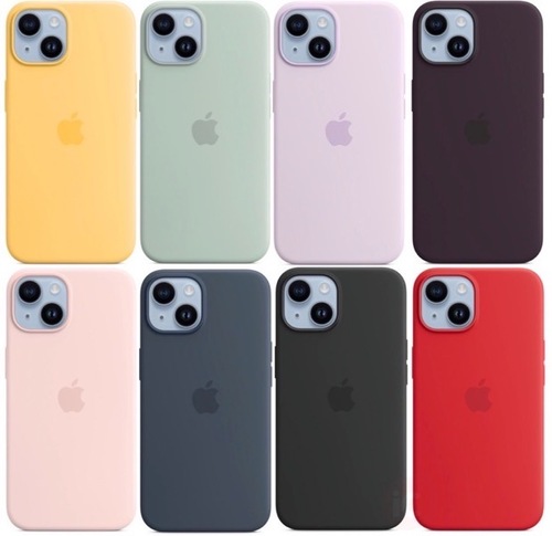 כיסוי סיליקון מקורי APPLE למכשירי iPhone 14 תומך MagSafe