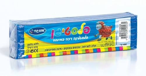 פלסטלינה שחורה (400 גרם)