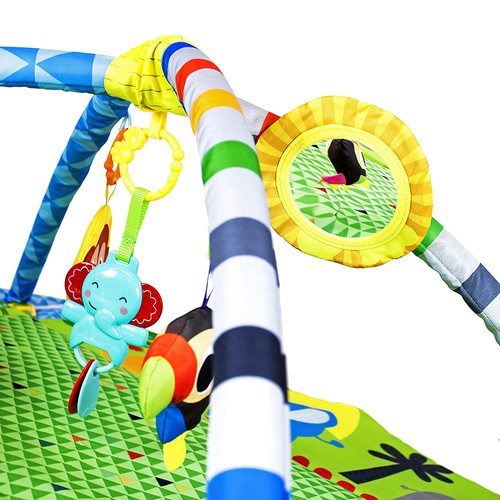 משטח פעילות עם כרית התפתחות – Baby Playing Mat