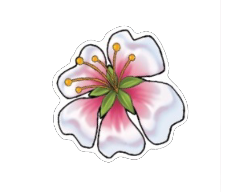 פרחי שקדייה לקישוט - 36 יח'