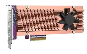 QNAP QM2-2P-344A Dual M.2 PCIe SSD expansion card