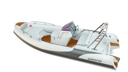 סירת גומי חצי קשיחה RIB עם רצפת פיברגלס GRAND GOLD LINE G500GLF