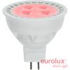 דיקרויקה 4 וואט אדום 12VDC חיבור GU5.3