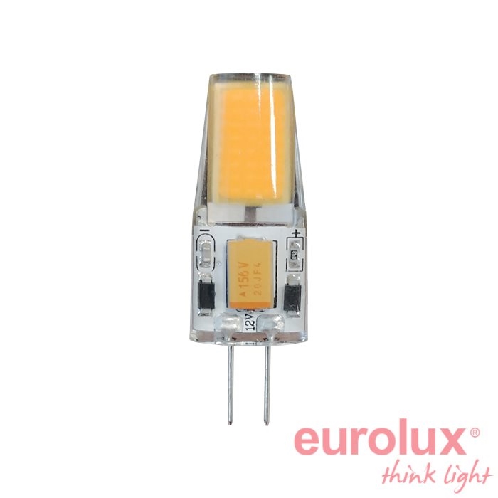 לד COB נעיצה 12VAC/DC G4 3W 280lm 6000K