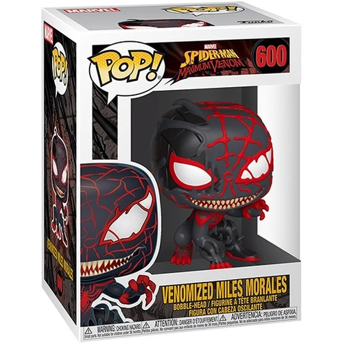 בובת פופ: Venomized Miles Morales - ונום מיילס מוראלס 