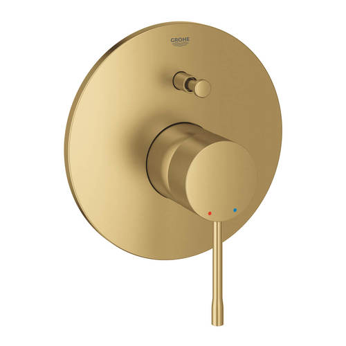 כיסוי חיצוני 4 דרך 19285GN1 אסנס ESSENCE זהב מוברש GROHE