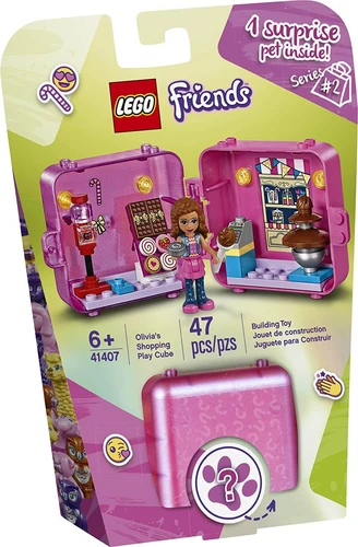 משחק לגו קוביית המשחק של קניות אוליביהלגלאי 6+