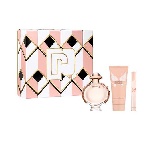מארז לאישה פאקו רבאן PACO RABANNE OLYMPEA SET 80 ML E.D.P 3 PCS