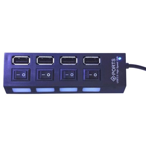 מפצל 4 Port USB 2.0 אקטיבי כולל חיבור מתח