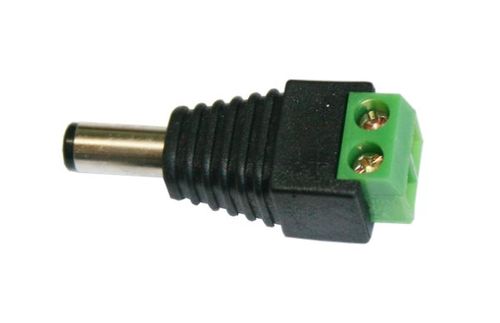 תקע DC למצלמות חיבור ברגים