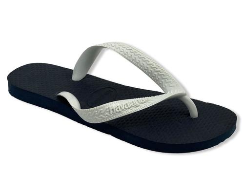 כפכפי Havaianas בצבע נייבי ולבן