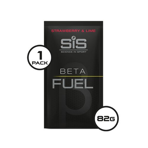 אבקה להכנת משקה SIS BETA FUEL ENERGY DRINK STREWBERRY & LIME SINGLE SERVING