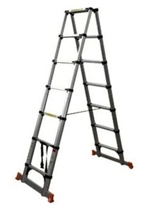 סולם אלומיניום טלסקופי כפול KRAUSS 2X9