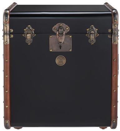  מזוודה שולחן צד שחור stateroom end table black