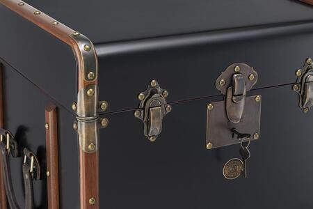  מזוודה שולחן צד שחור stateroom end table black