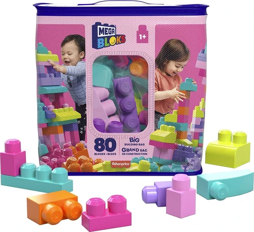שק 80 לבני הרכבה (ורוד)