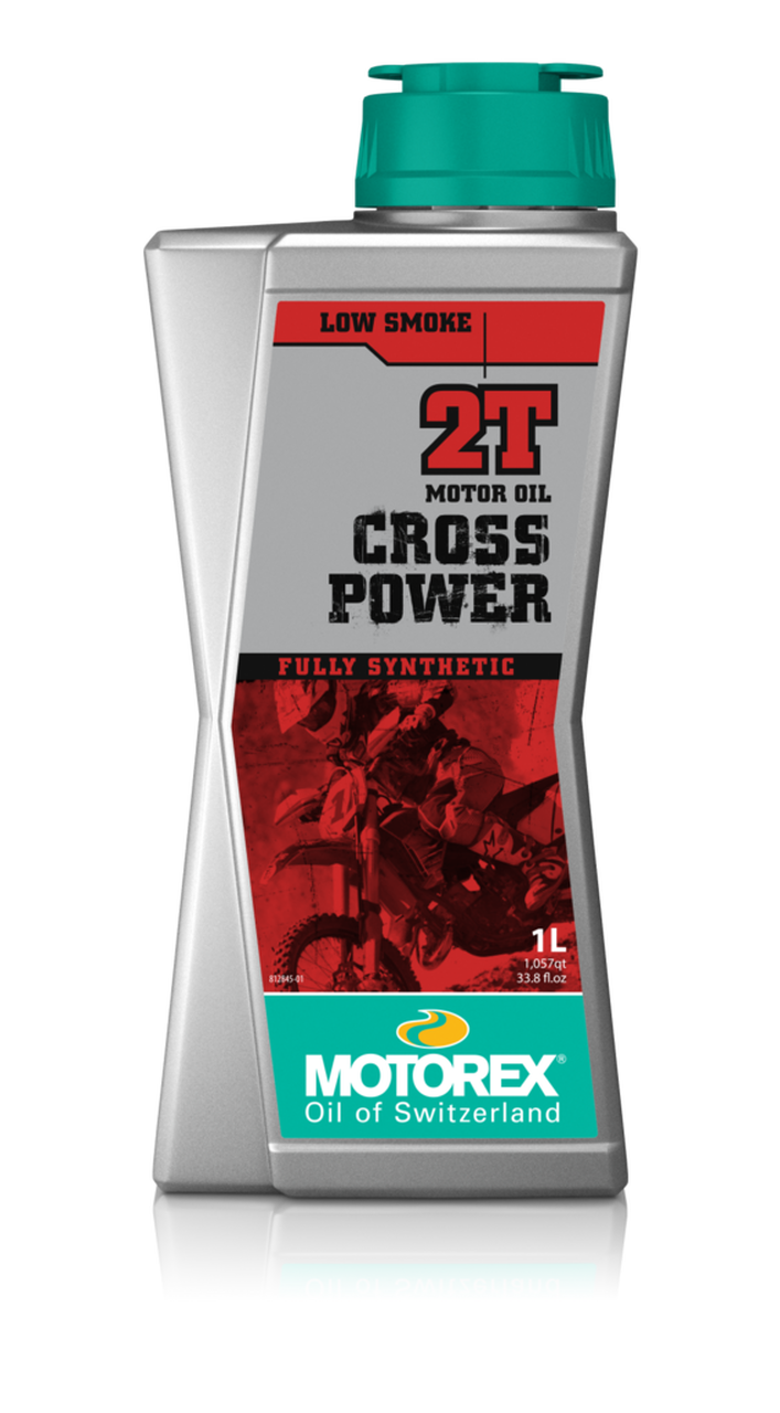 שמן מנוע 2 פעימות מוטורקס נפח 1 ליטר - MOTOREX CROSS POWER 2T