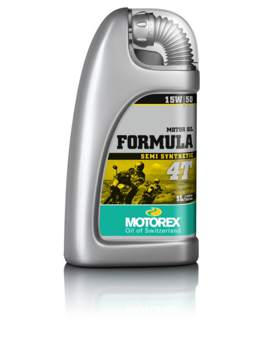 שמן מנוע מוטורקס 4 פעימות 15W50 נפח 1 ליטר - MOTOREX FORMULA 4T