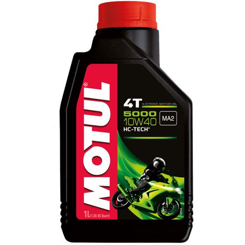 שמן למנועי 4 פעימות 10W40 מוטול 1 ליטר - MOTUL 5000