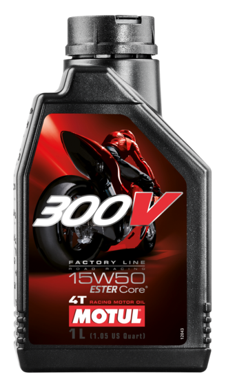 שמן מנוע 4 פעימות 15W50 מוטול 1 ליטר - MOTUL 300V