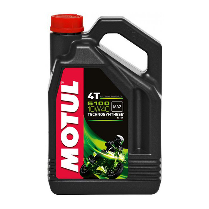 שמן מנוע 4 פעימות 10W40 מוטול 4 ליטר - MOTUL 5100
