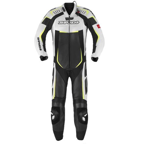 חליפת רכיבה ספידי שחור / צהוב - SPIDI TRACK WIND PRO