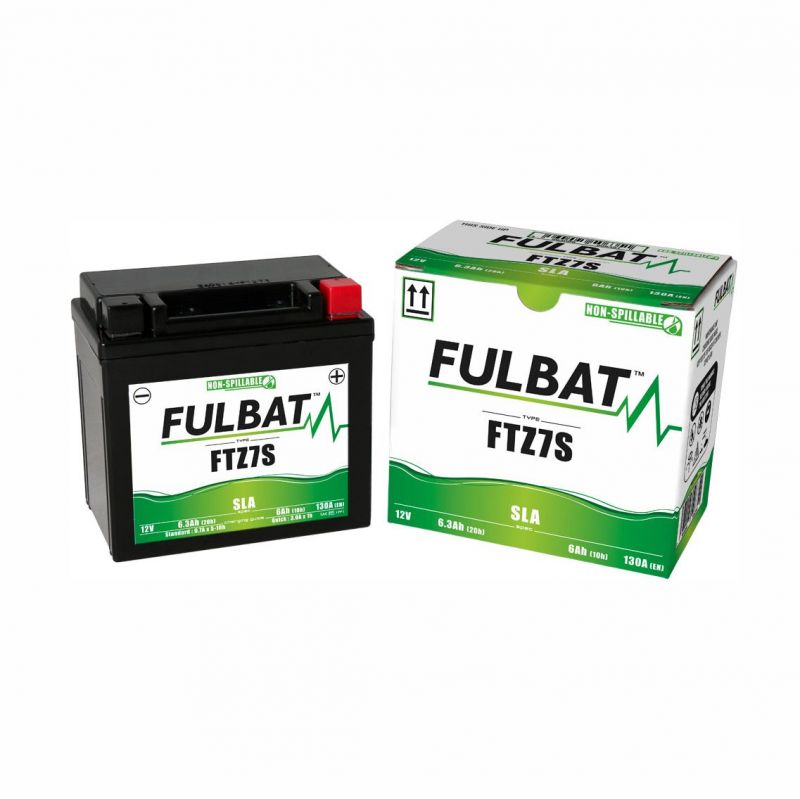 מצבר FULBAT FTZ7S אחריות לשנה.
