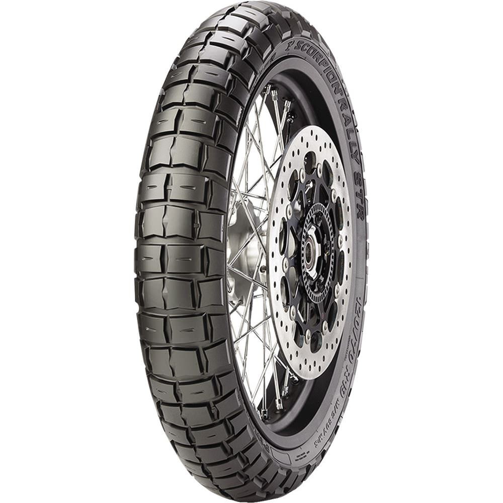 צמיג קדמי פירלי במידה 90/90-21 - PIRELLI SCORPION RALLY STR 54V
