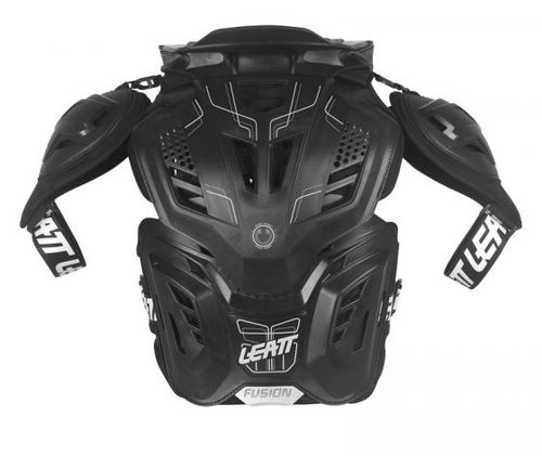 מגן גוף  ליט שחור - LEATT FUSION 3.0