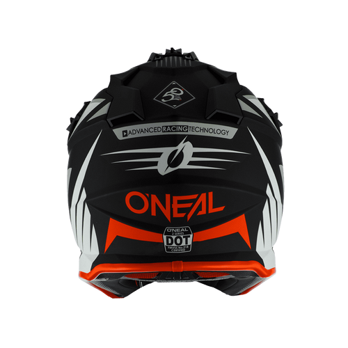 קסדת אוניל שחור / כתום - ONEAL 2SRS SPYDE 2.0