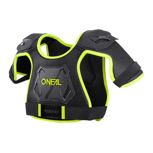 מגן חזה ילדים אוניל שחור / צהוב - ONEAL PEEWEE CHEST GUARD