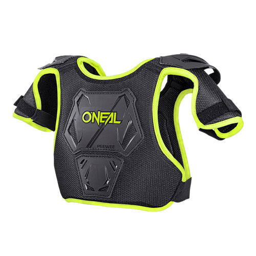 מגן חזה ילדים אוניל שחור / צהוב - ONEAL PEEWEE CHEST GUARD