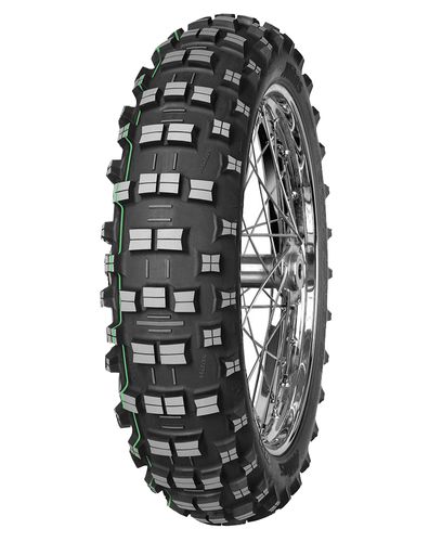 צמיג אחורי מיטאס (פס ירוק) מידה 140/80-18  MITAS TERRA FORCE-EF Super light