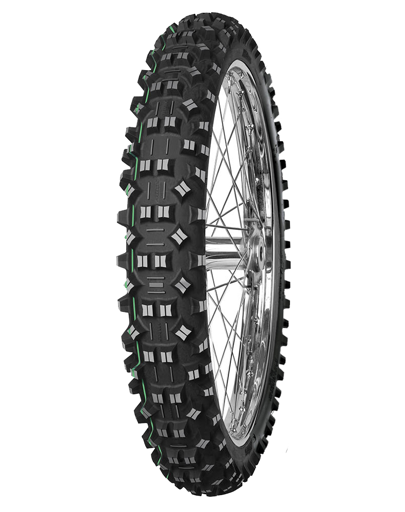 צמיג קדמי מיטאס (פס ירוק) מידה 90/90-21  MITAS TERRA FORCE-EF Super light