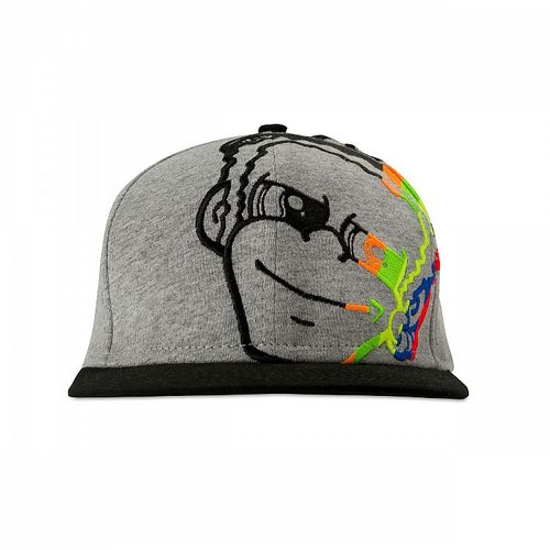 כובע ולנטינו רוסי אפור - VR46 DOTTORINO CAP 