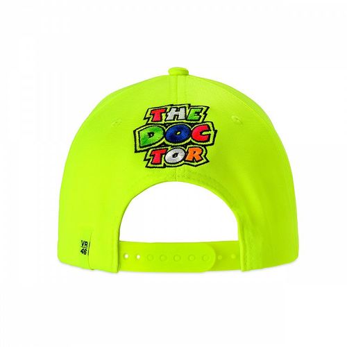 כובע ולנטינו רוסי צהוב - VR46 STRIPES CAP 