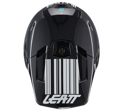 קסדת ליט שחור / לבן - LEATT GPX 3.5