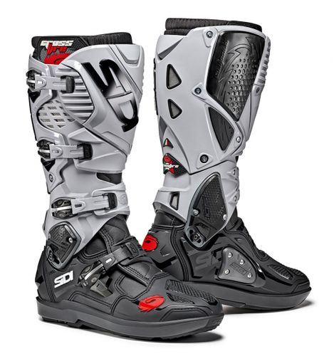 מגף רכיבה סידי שחור / אפור - SIDI CROSSFIRE 3 SRS LIMITED EDITION