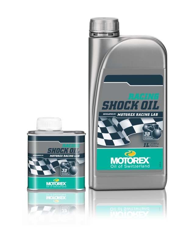 שמן לבולם אחורי מוטורקס 1 ליטר - MOTOREX RACING SHOCK OIL