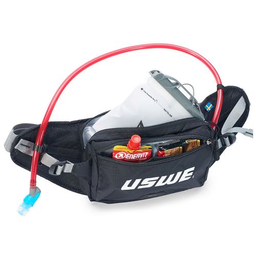 תיק מותן עם שקית שתיה שחור USWE ZULO 2L BLACK